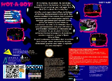 Jelly Boy (Europe) box cover back